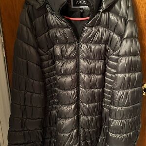 Apt. 9 Women's Charcoal Puffer Coat